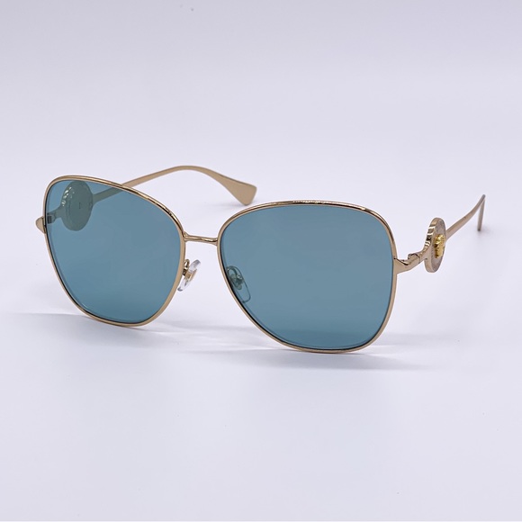 NEW VERSACE VE2256 1002/9C BUTTERFLY WOMEN SUNGLASSES VERSACE MOD 2256 10029C - Picture 3 of 13
